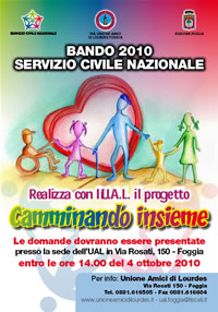 locandina servizio civile 2010