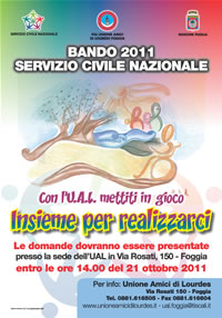 locandina servizio civile 2011